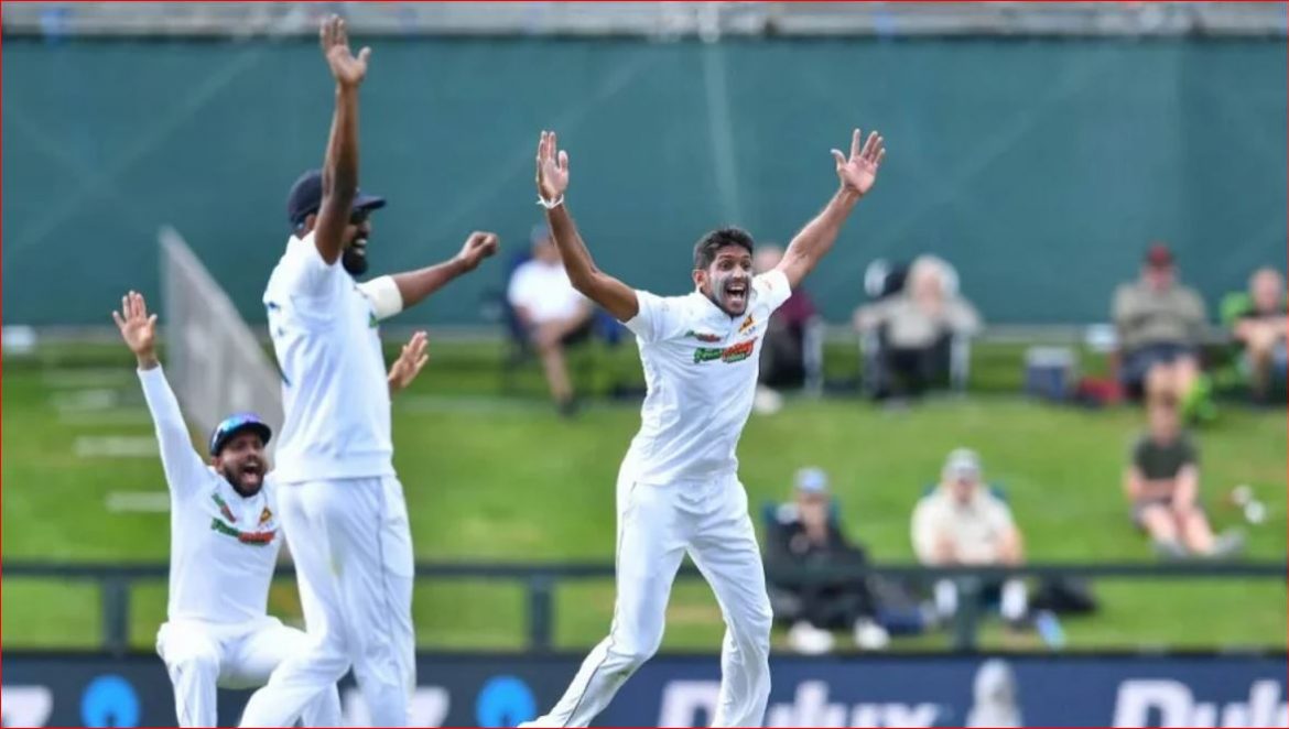 লঙ্কান পেস দাপটে চাপে নিউজিল্যান্ড