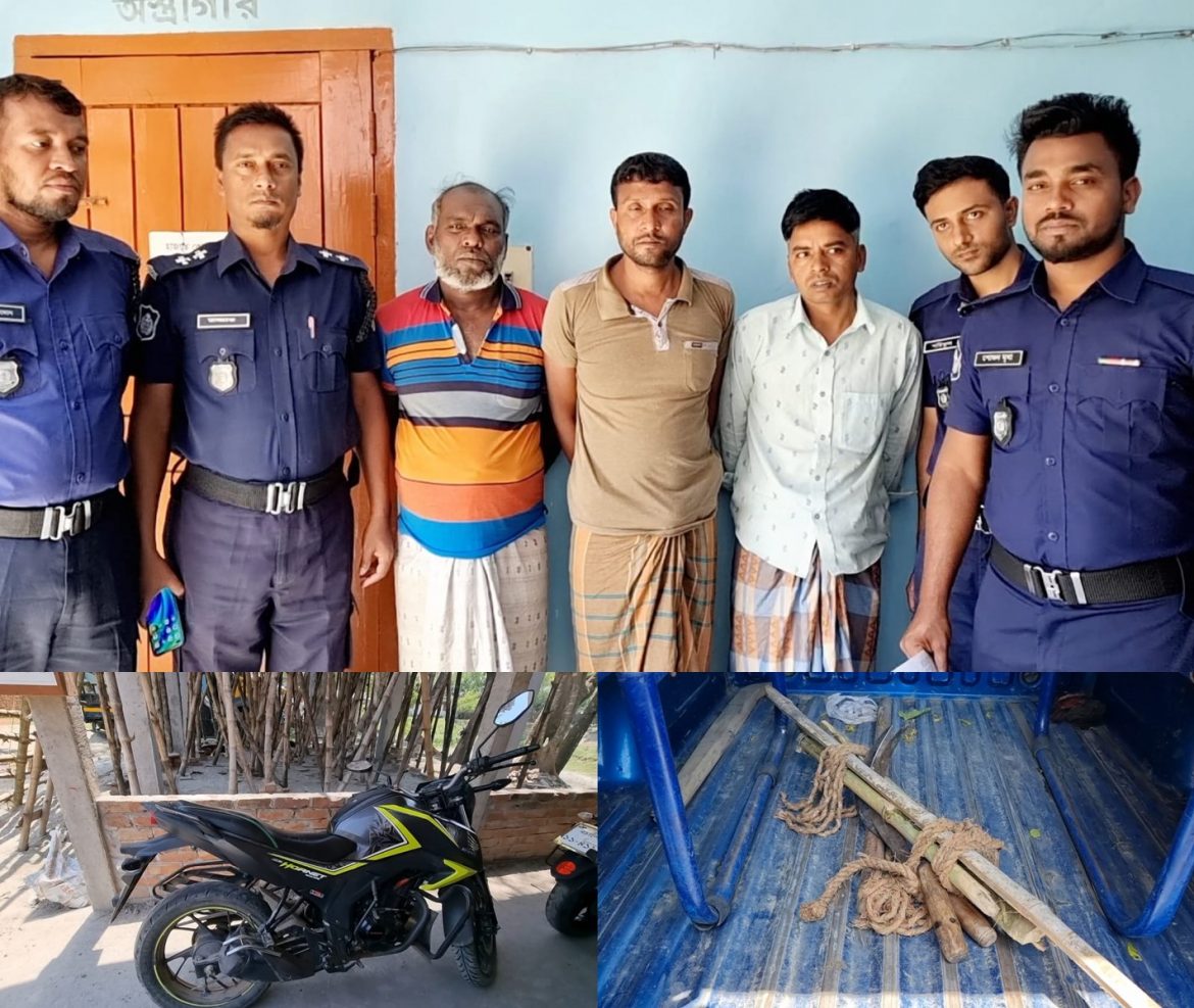 মেহেরপুরে ৩ ডাকাত সদস্য গ্রেফতার