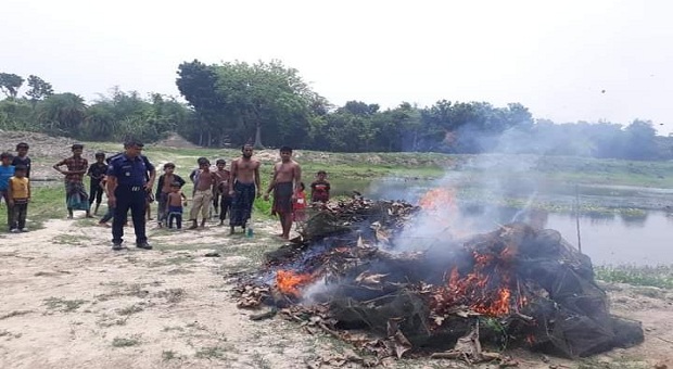 কোটচাঁদপুর পল্লীতে ভ্রাম্যমান আদালতের অভিযান