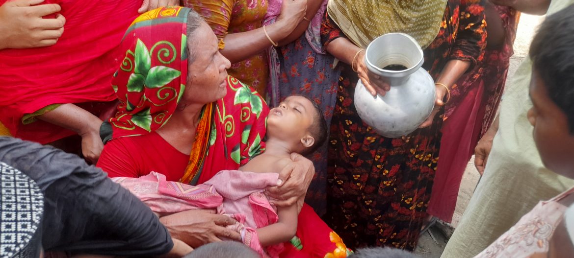 গাংনীতে পানিতে ডুবে শিশুর মৃত্যু