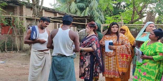 চুয়াডাঙ্গা-১ আসনে আফরোজা পারভীনের পথসভা ও গণসংযোগ