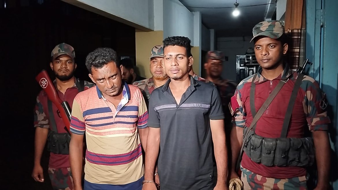 মেহেরপুরে হেরোইনসহ পুলিশ সদস্য ও তার সহযোগী আটক