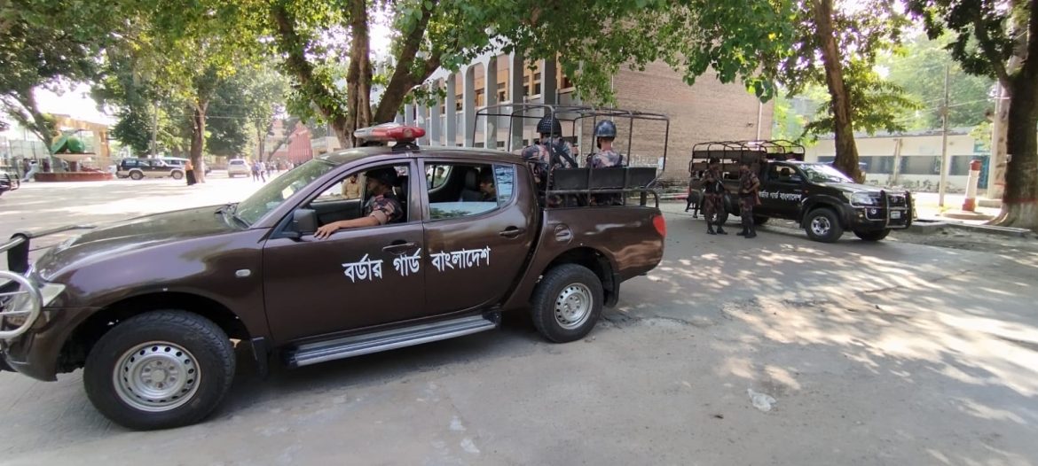 মেহেরপুরে বিজিবি মোতায়েন