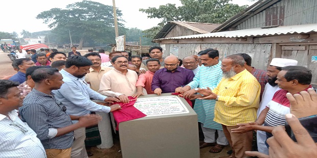 চুয়াডাঙ্গার হিজলগাড়ী সড়কের খাড়াগোদা চিত্রানদীর উপরে নতুন ব্রিজের উদ্বোধন