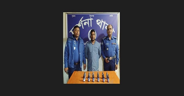 দর্শনায় ফেনসিডিলসহ গ্রেফতার ১