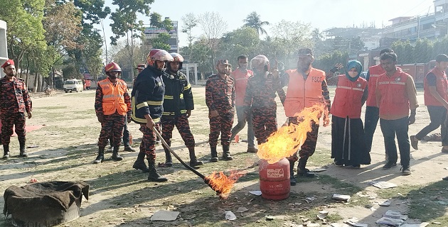 ঝিনাইদহে জাতীয় দুর্যোগ প্রস্তুতি দিবস পালিত