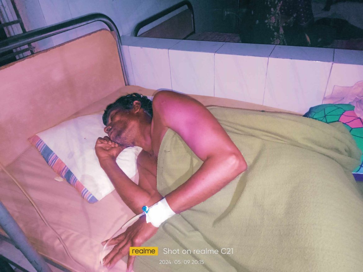 গাংনীতে ধান কাটতে বাঁধা দেওয়ায় জমির মালিকের উপর হামলা