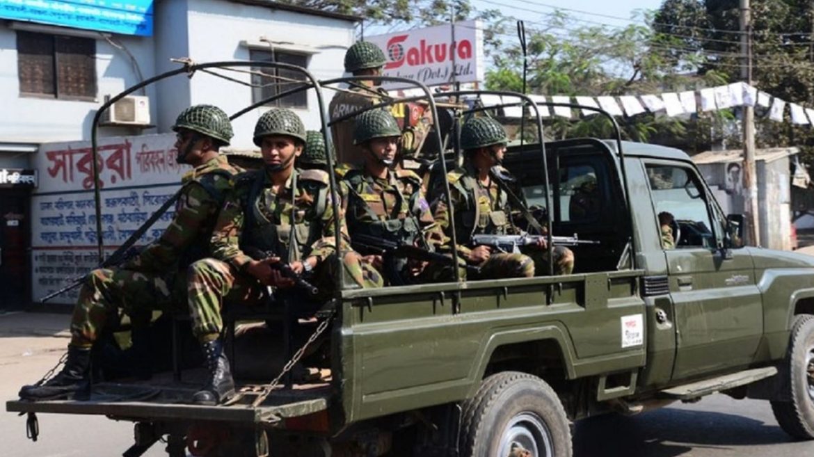 সেনাবাহিনীকে ম্যাজিষ্ট্রেসি ক্ষমতা প্রদান