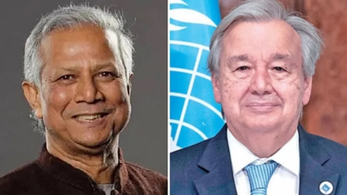 প্রধান উপদেষ্টার সঙ্গে জাতিসংঘ মহাসচিবের বৈঠক বৃহস্পতিবার