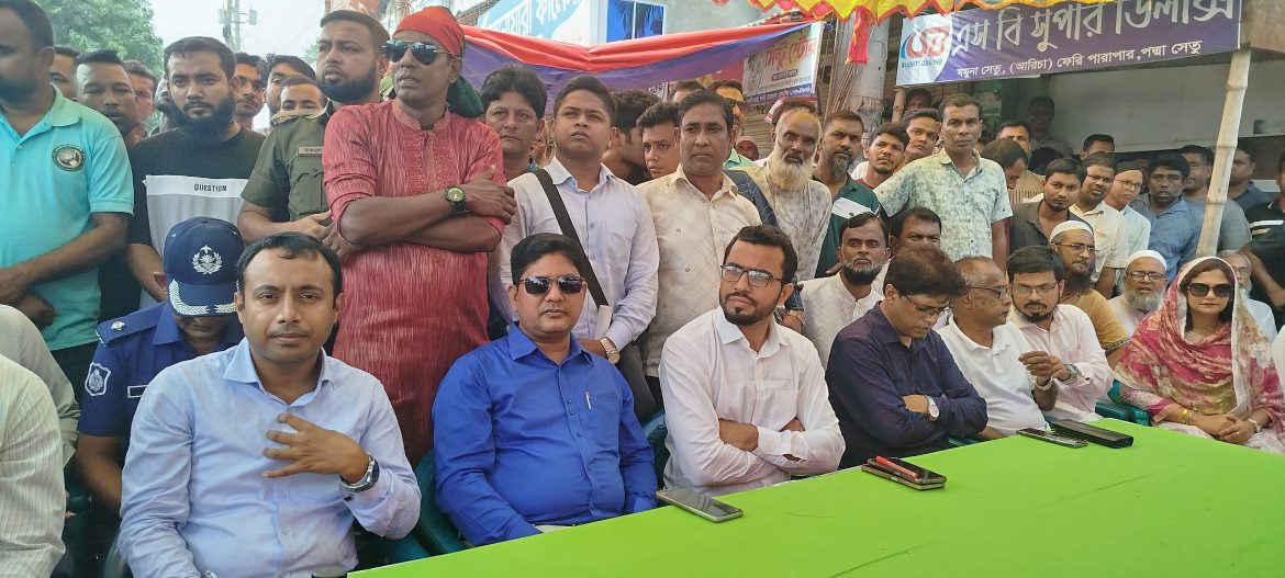 গাংনীতে যাত্রী ছাউনি ও তৎসংলগ্ন দোকান অপসারণে সরেজমিনে তদন্ত