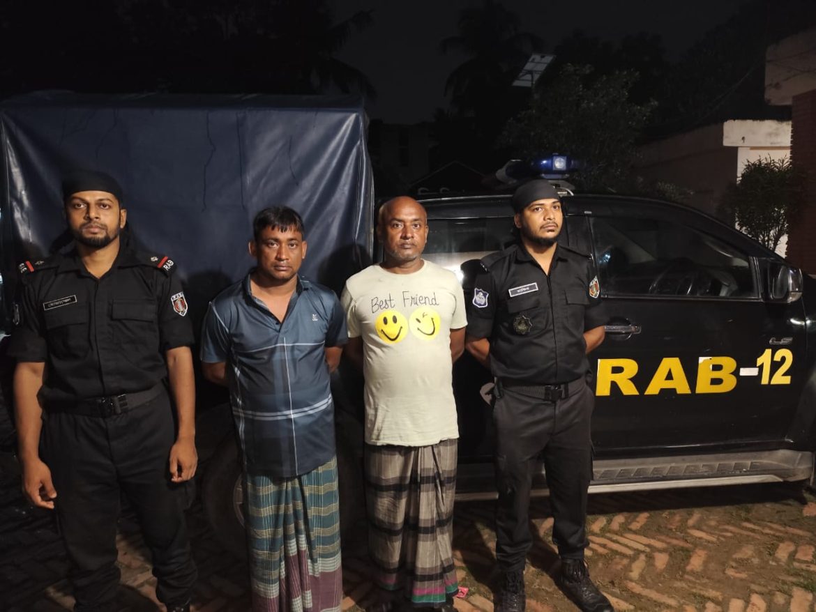 গাংনীতে হত্যা মামলার দুই আসামি গ্রেফতার