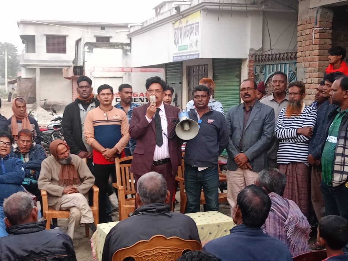 মেহেরপুর জেলা বিএনপির নতুন কমিটির নেতৃবৃন্দের গণসংযোগ