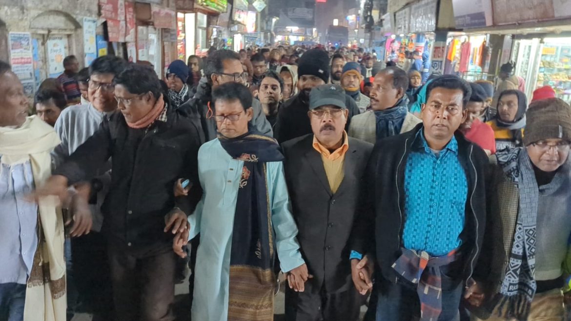 মেহেরপুরে জেলা বিএনপি’র আহ্বায়ক কমিটি দেওয়ায় আনন্দ র‌্যালি