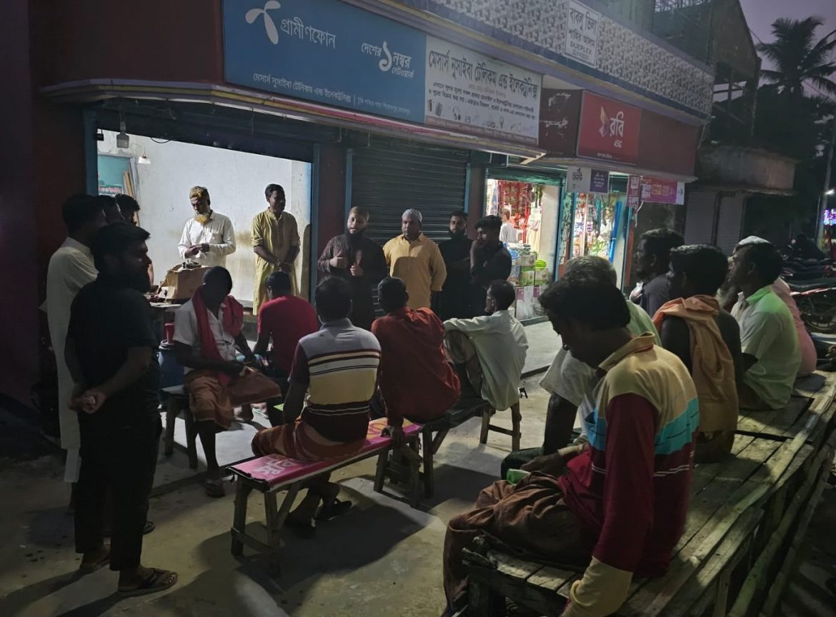 মেহেরপুরের পিরোজপুর ও আমদহে এনসিপির গণসংযোগ