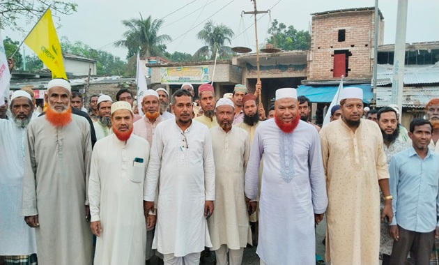 মেহেরপুরে জামায়াত প্রার্থী তাজউদ্দিন খানের গণসংযোগ