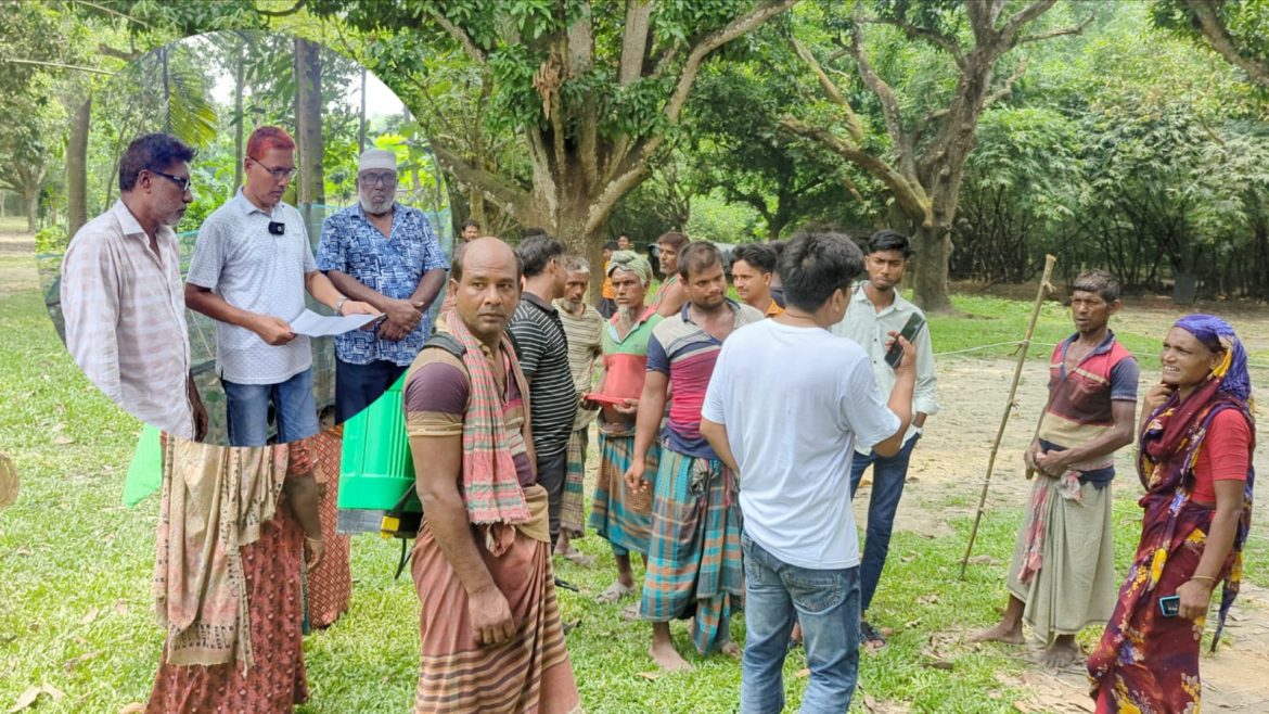 কুষ্টিয়ার দৌলতপুরে জমি দখলের অভিযোগ