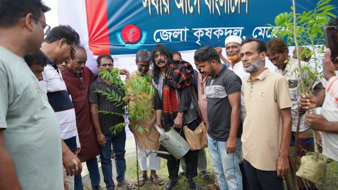 মেহেরপুরে কৃষক দলের বৃক্ষরোপণ কর্মসূচির উদ্বোধন