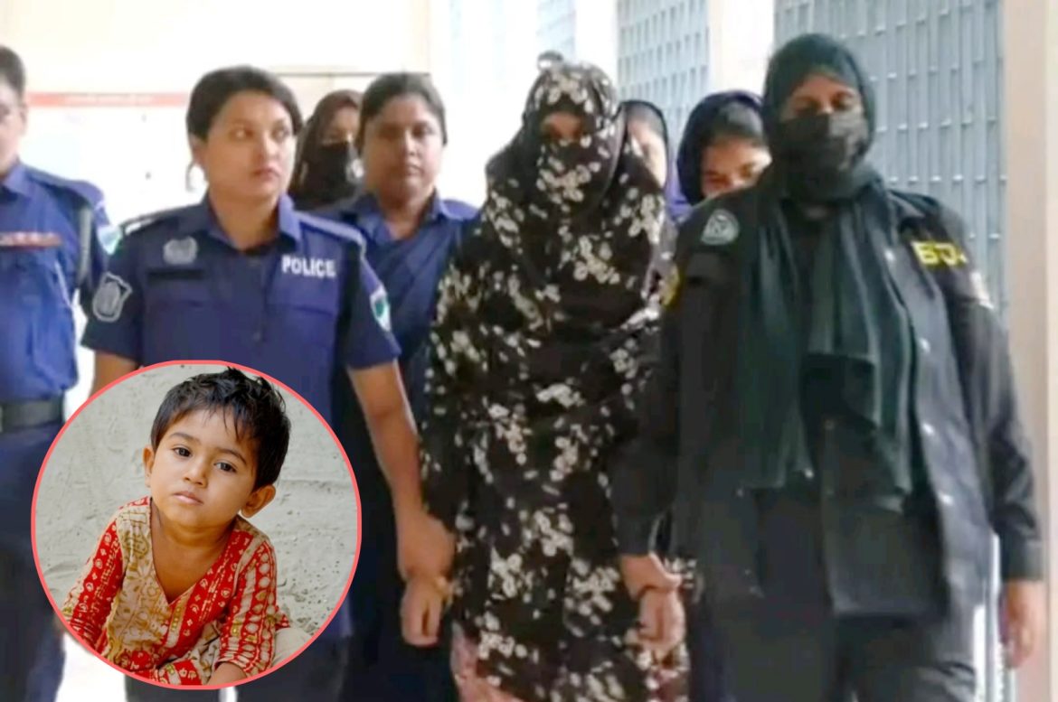 ঝিনাইদহে শিশু সাবা হত্যার দায়ে নারীর যাবজ্জীবন কারাদণ্ড